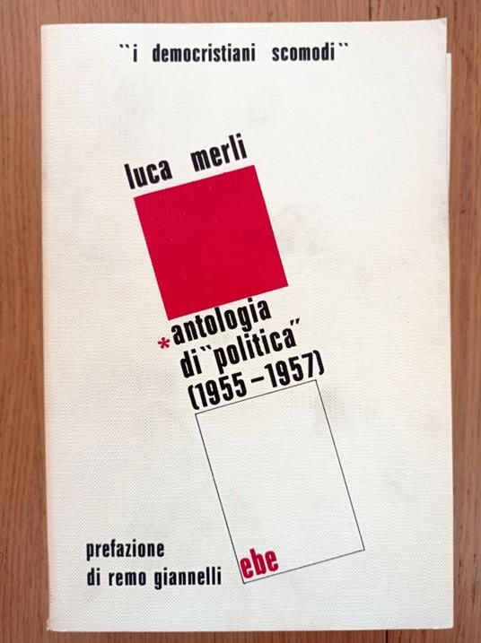 Antologia di politica (tre volumi) - Luca Melis - copertina