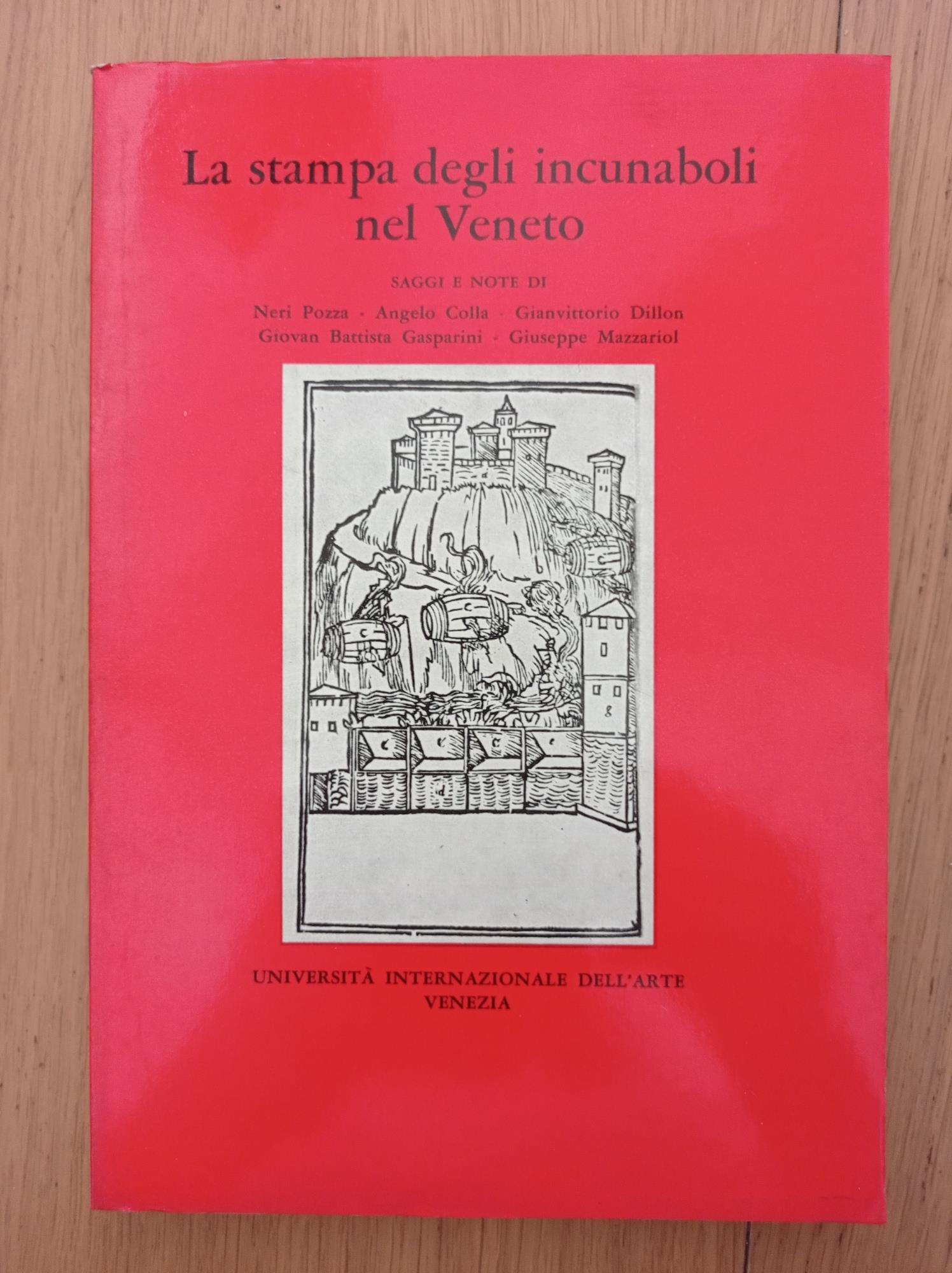 La stampa degli incunaboli nel Veneto