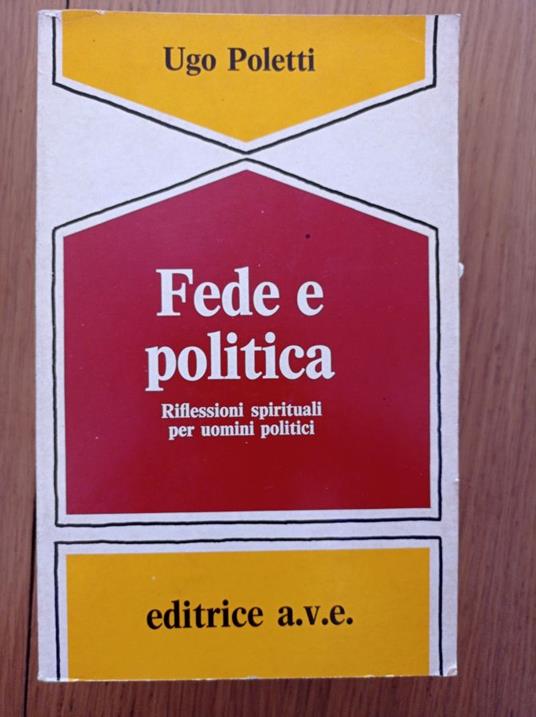 Fede e politica - Ugo Poletti - copertina