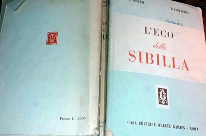 L' Eco della Sibilla. Poeti e prosatori latini tradotti da scrittori italiani - copertina