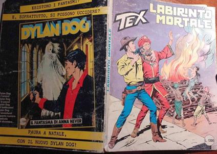 Tex Labirinto mortale. N. 314 - G. Bonelli - copertina