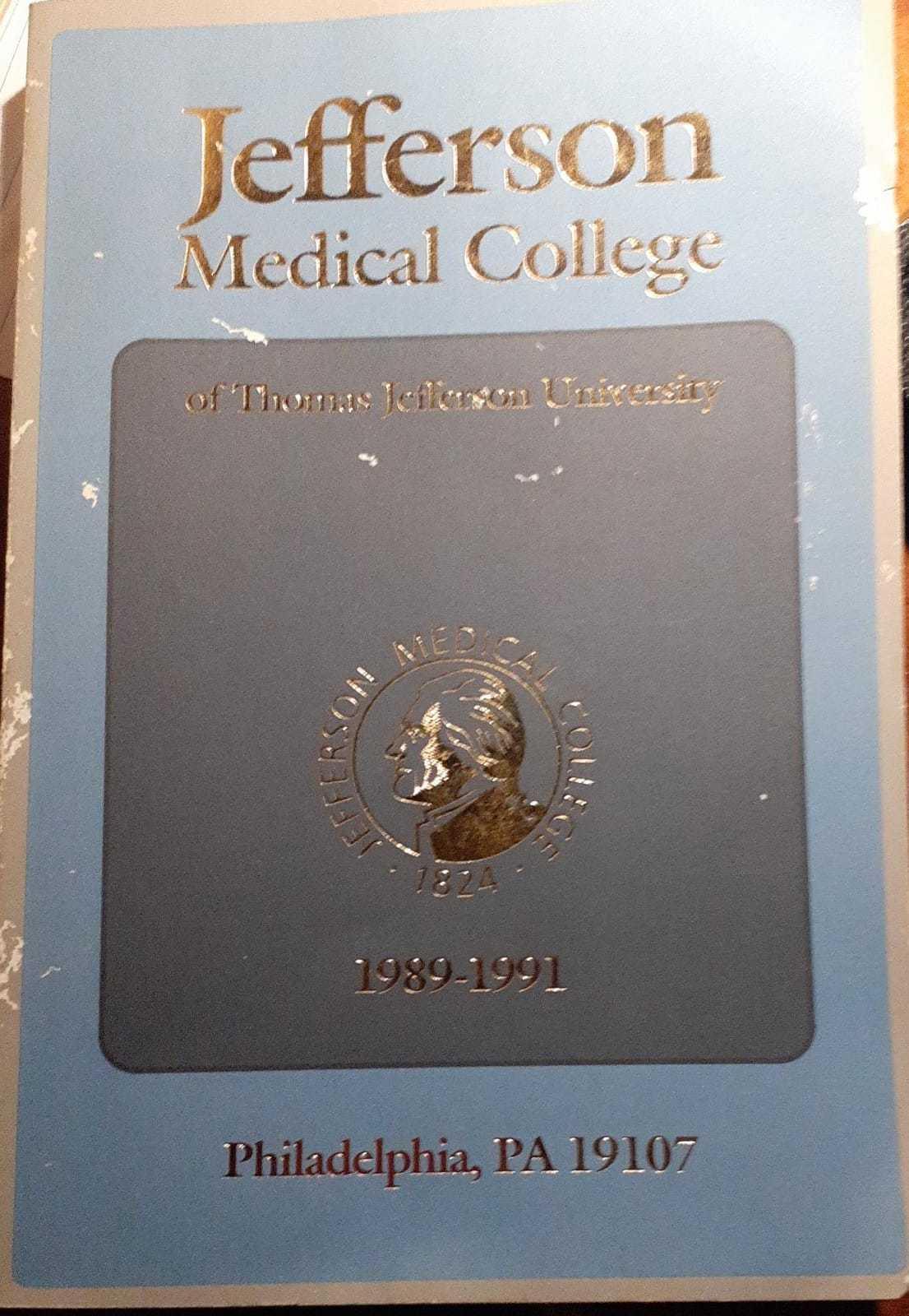 Jefferson medical college 1989-1991