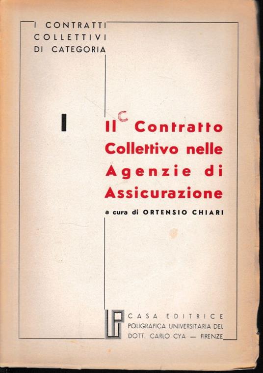 Il Contratto Collettivo nelle Agenzie di Assicurazione - copertina