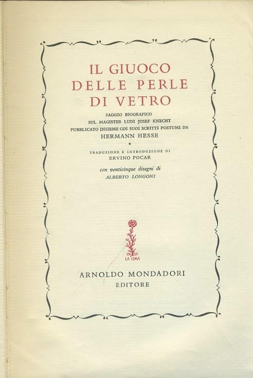 Il giuoco delle perle di vetro