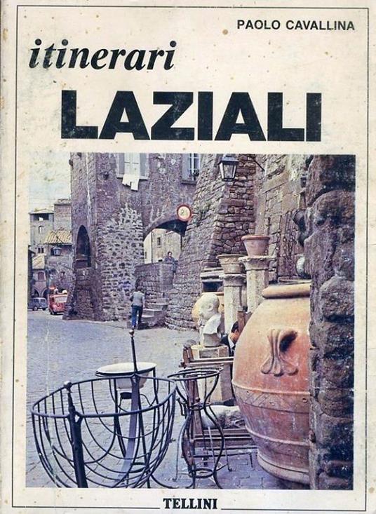 Itinerari laziali - Paolo Cavallina - copertina