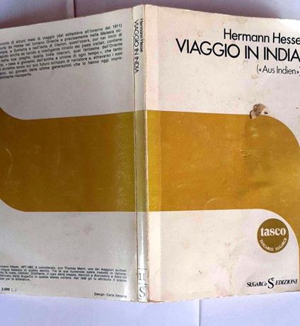 Viaggio in India - Hermann Hesse - copertina