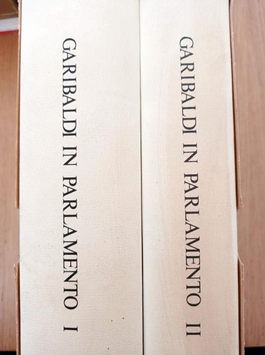 Garibaldi in Parlamento - copertina