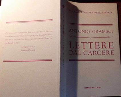 Lettere dal carcere - Antonio Gramsci - copertina