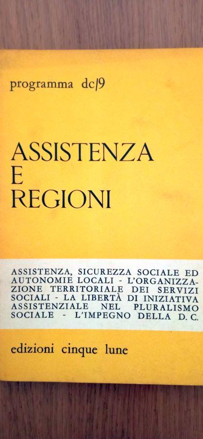 Assistenza e regioni - copertina