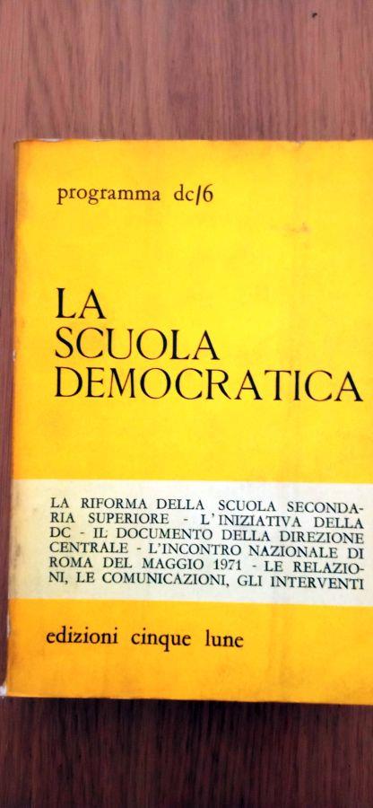 La scuola democratica - copertina