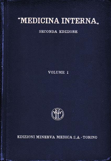 Medicina interna, sei volumi - copertina