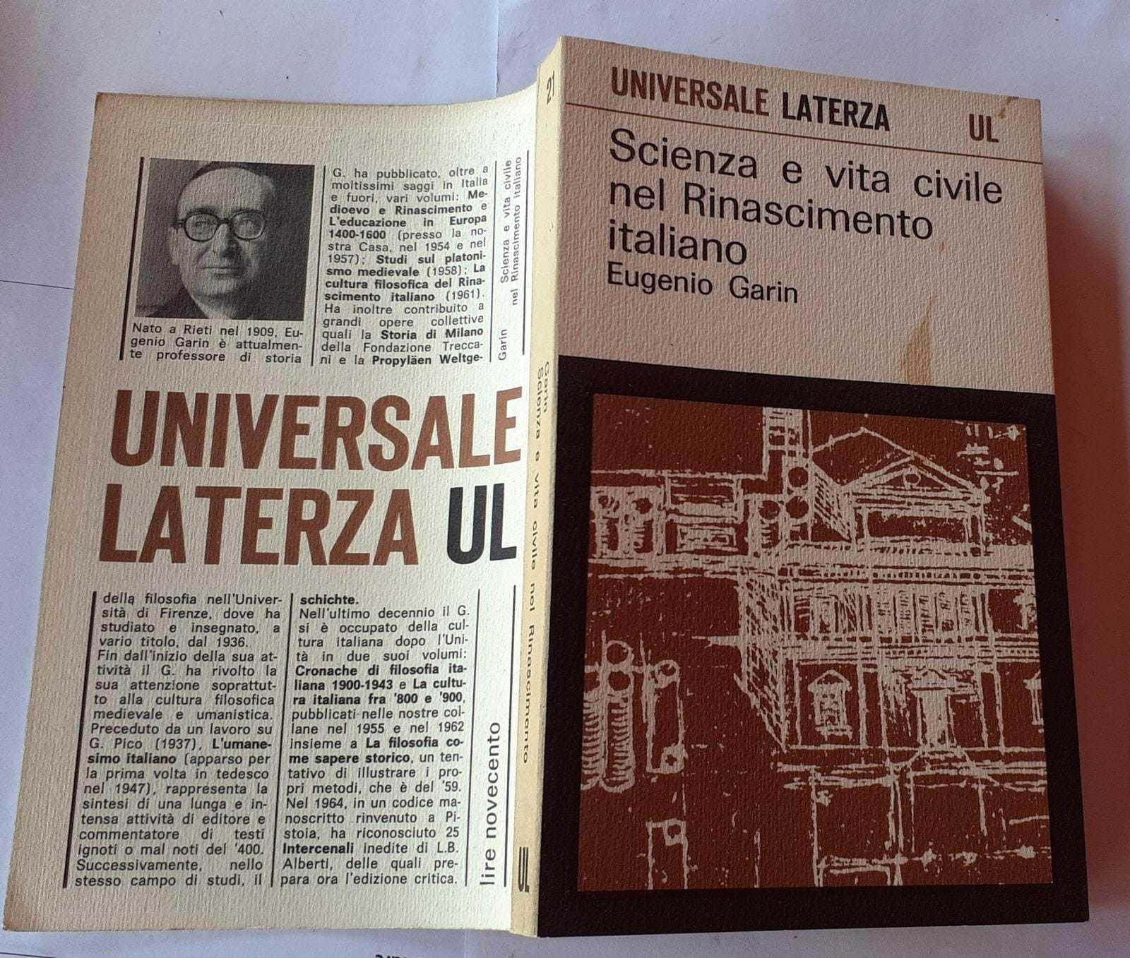 Scienza e vita civile nel Rinascimento italiano
