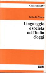 Linguaggio e società nell'Italia di oggi