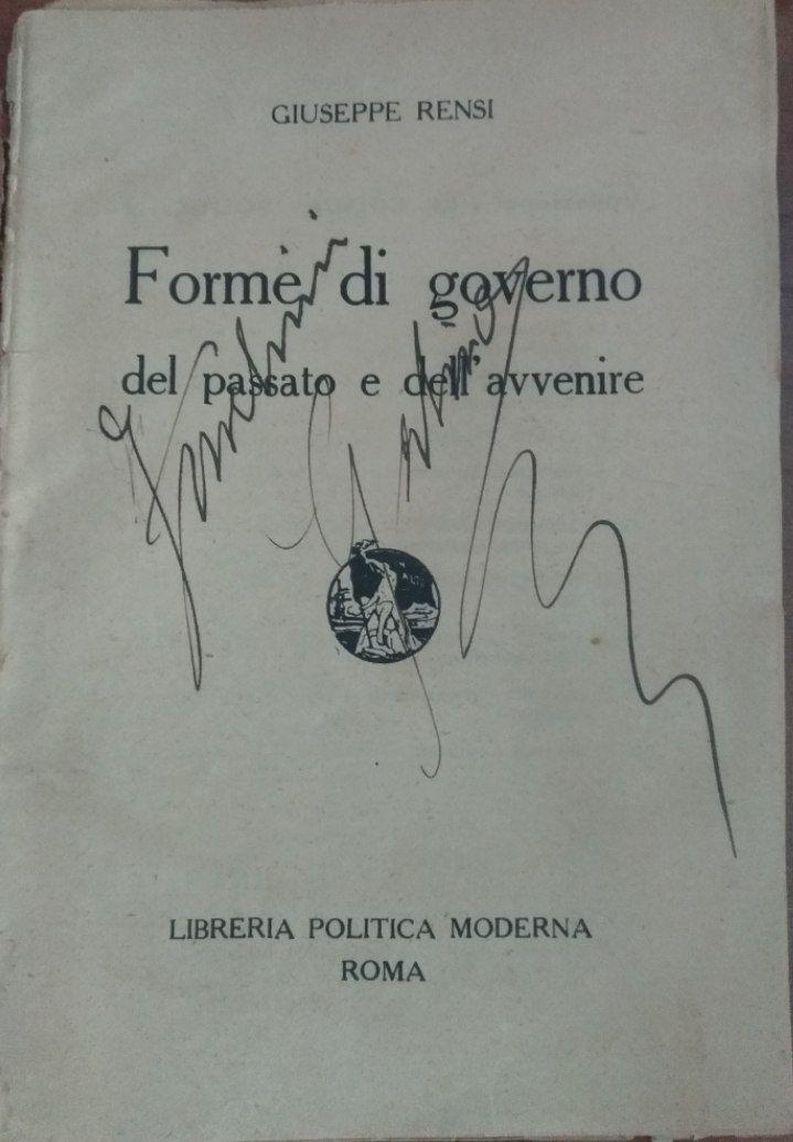 Forme di governo del passato e dell'avvenire