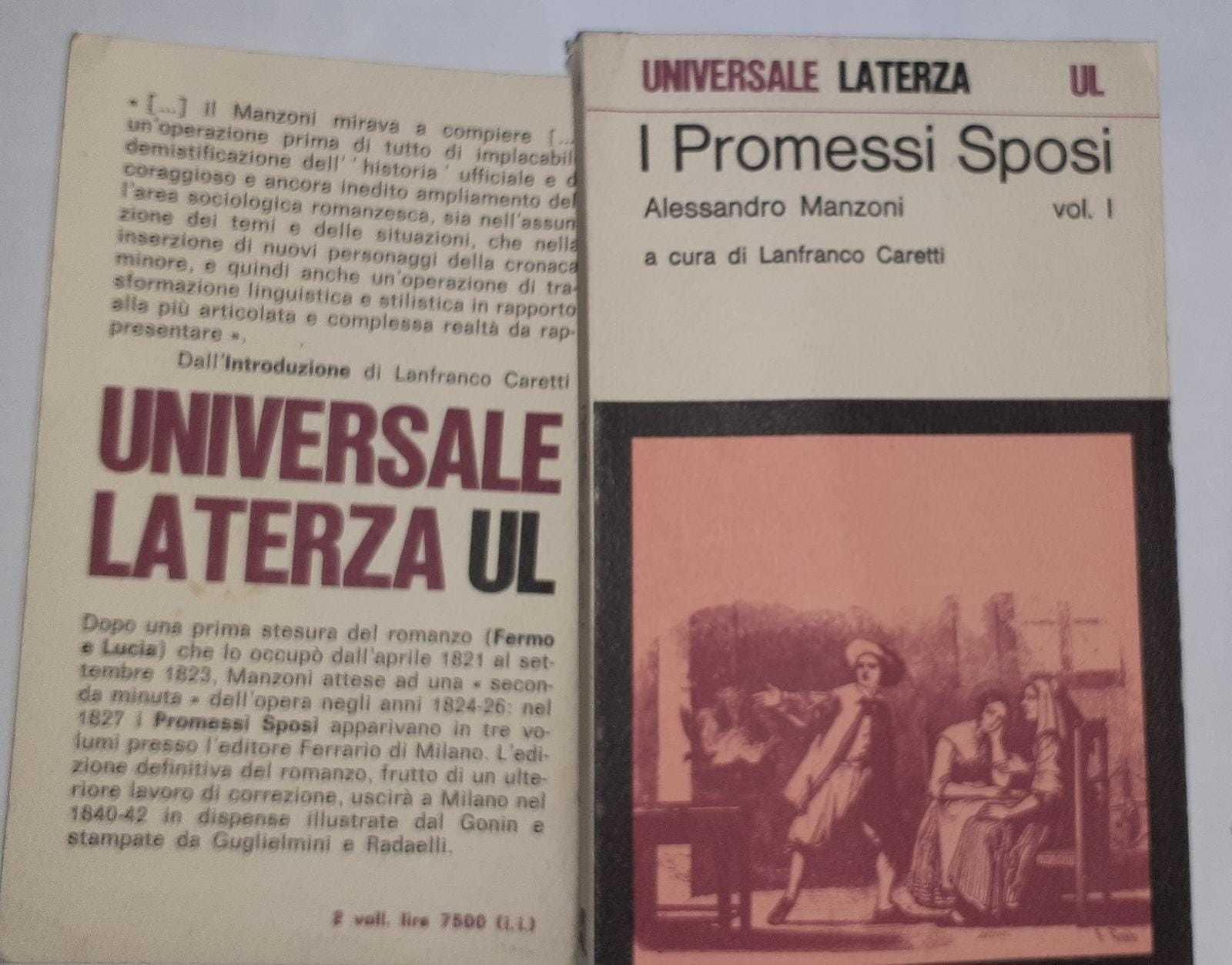 I Promessi Sposi. Volume I