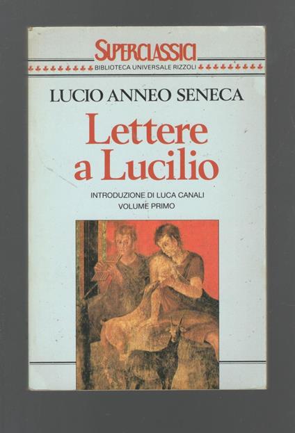 Lettere a Lucilio. (Vol. 1) - Lucio Anneo Seneca - copertina