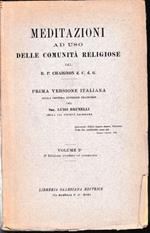 Meditazioni ad uso delle comunità religiose, vol. 2°