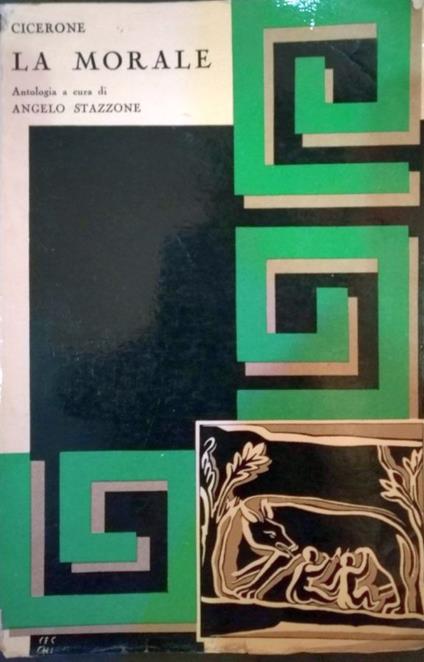 La morale - M. Tullio Cicerone - copertina