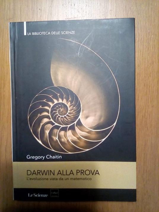 Darwin ala prova - Gregory J. Chaitin - copertina