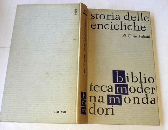 Storia delle encicliche - Carlo Falconi - copertina