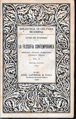 La filosofia contemporanea, vol. 2°