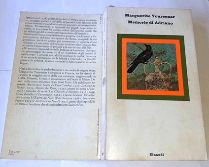 Memorie di Adriano - Marguerite Yourcenar - copertina
