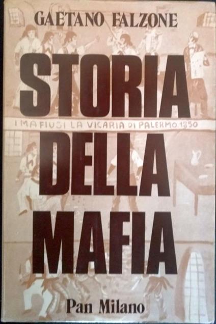 Storia della mafia - Gaetano Falzone - copertina