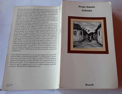 Jubiabá - Jorge Amado - copertina
