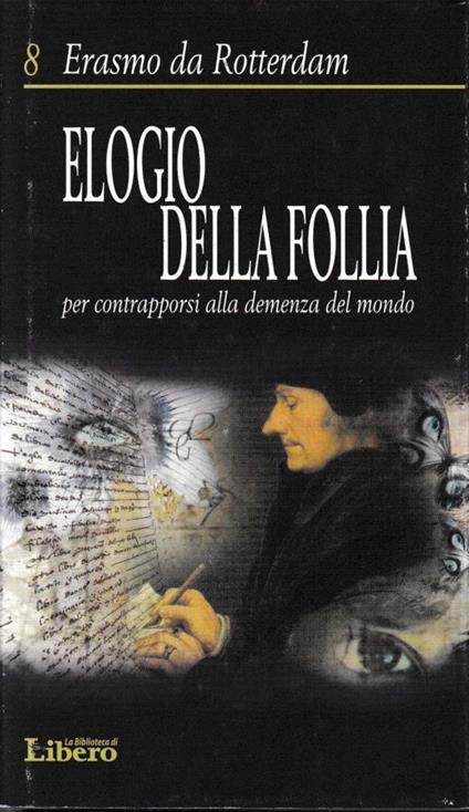 Elogio della follia - Erasmo da Rotterdam - copertina