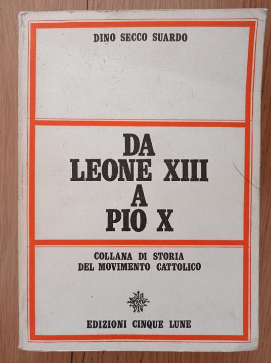 Da Leone XIII a Pio X - copertina
