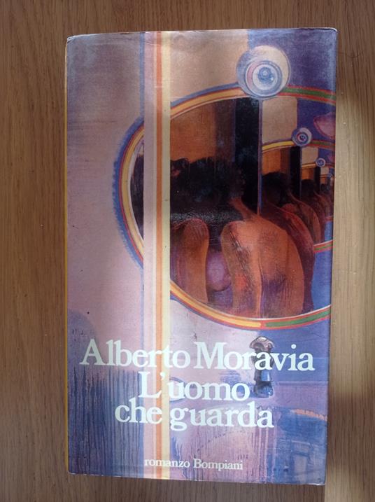 L' uomo che guarda - Alberto Moravia - copertina