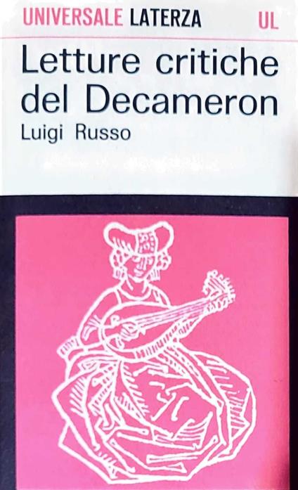 Letture critiche del Decameron - Luigi Russo - copertina