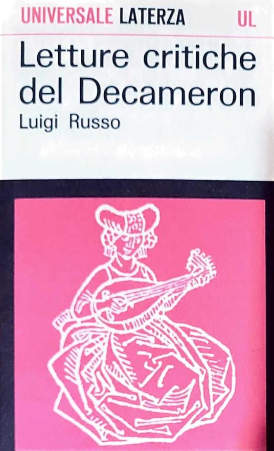 Letture critiche del Decameron - Luigi Russo - copertina