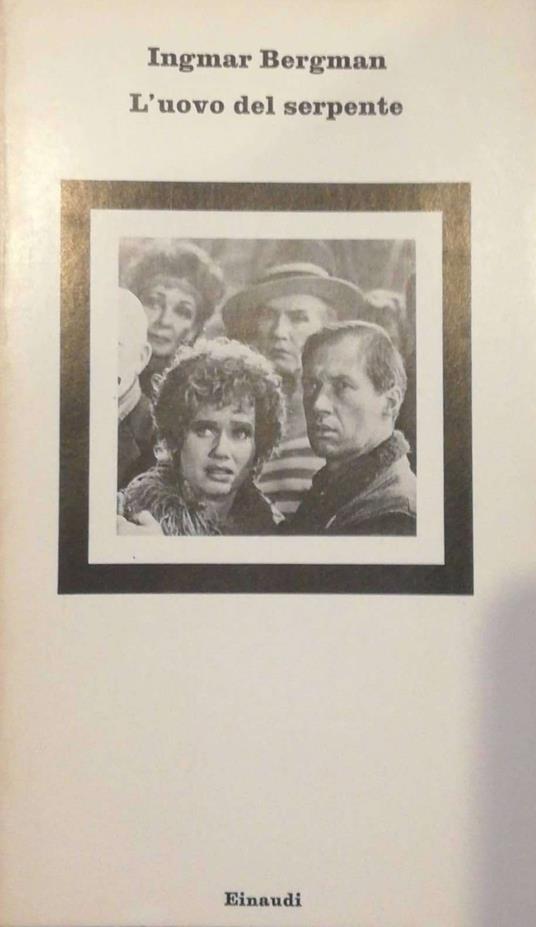 L' uovo del serpente - Ingmar Bergman - copertina