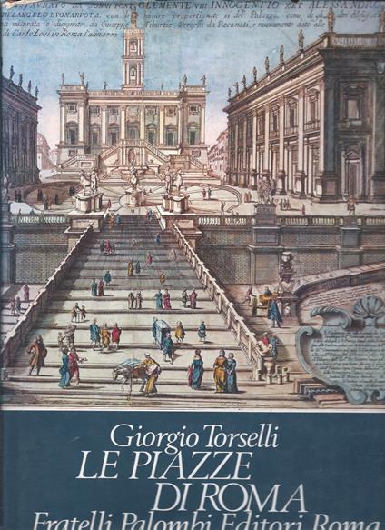 Le piazze di Roma - Giorgio Torselli - copertina