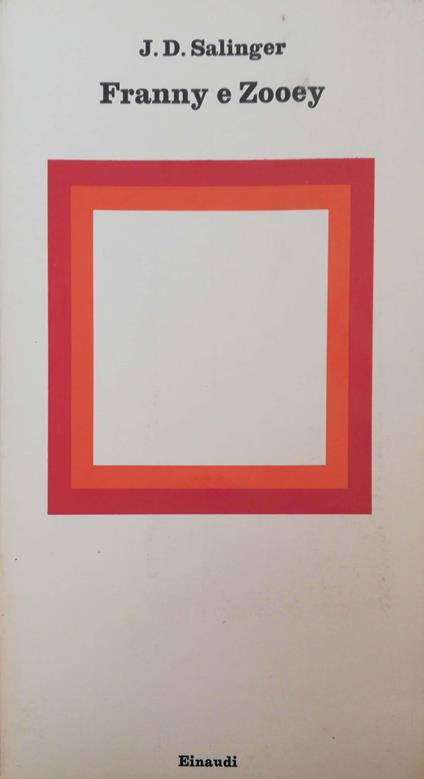 Franny e Zooey - J. D. Salinger - copertina