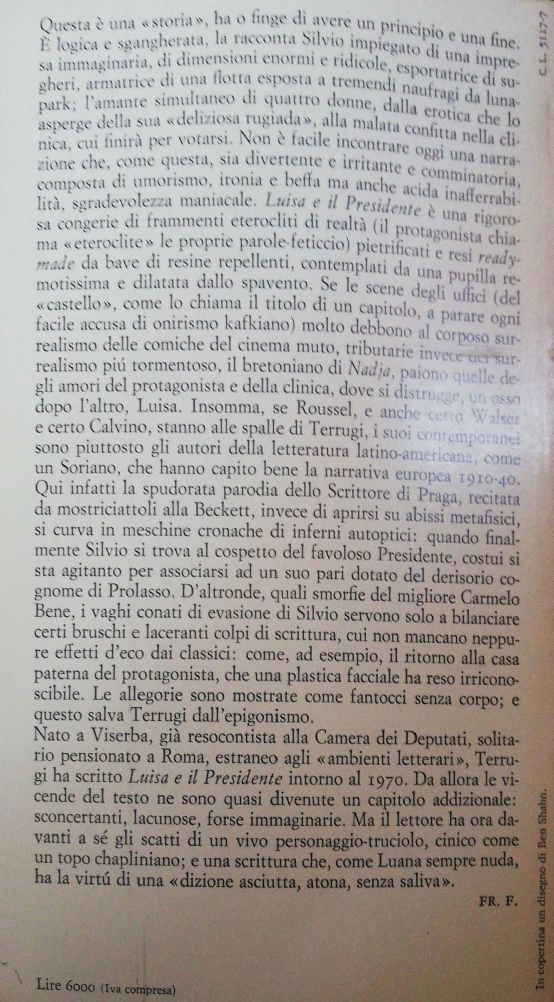 Luisa e il Presidente
