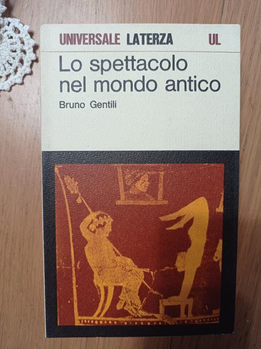 Lo spettacolo nel mondo antico - Bruno Gentili - copertina