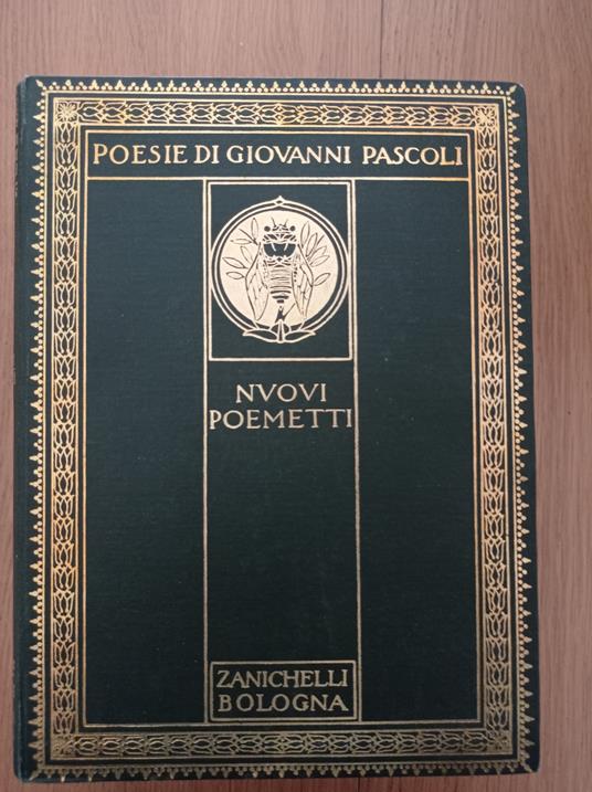 Nuovi poemetti - Giovanni Pascoli - copertina