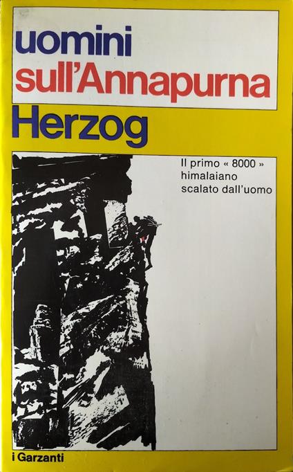 Uomini sull'Annapurna - Herzog - copertina