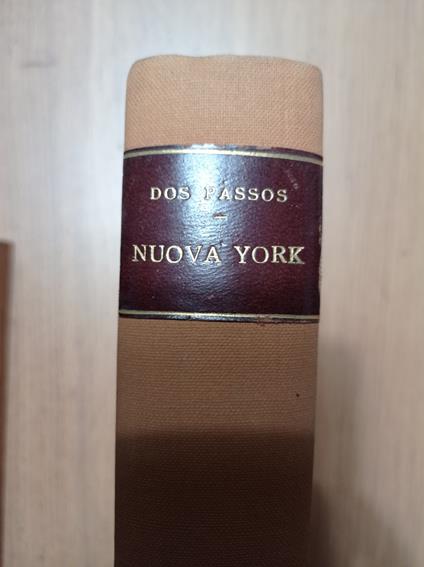 New York - John Dos Passos - copertina