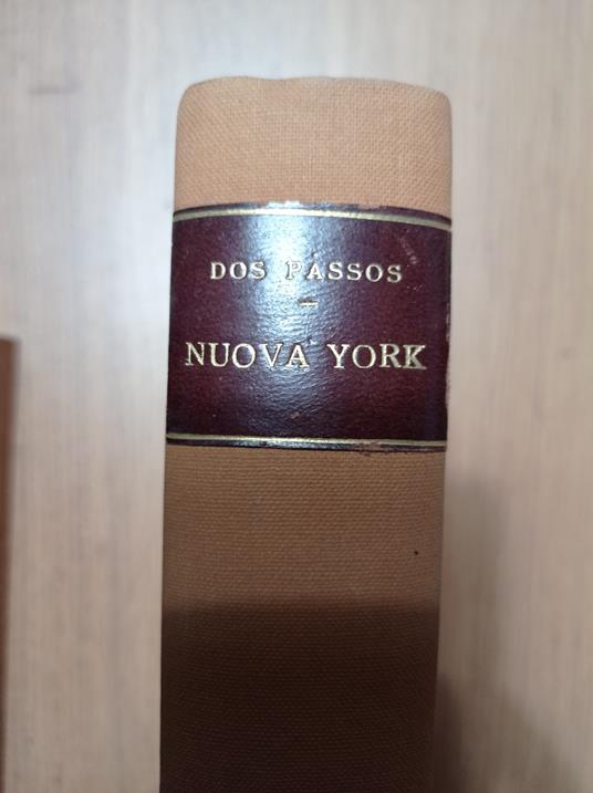 New York - John Dos Passos - copertina