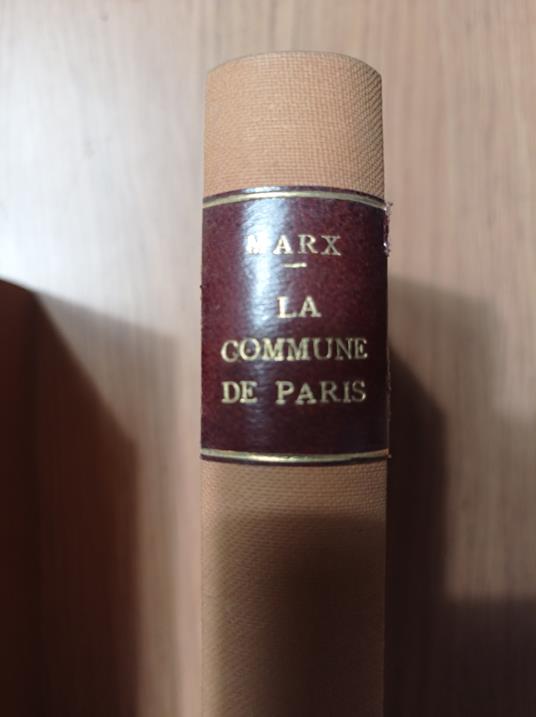 La Commune de Paris - Karl Marx - copertina