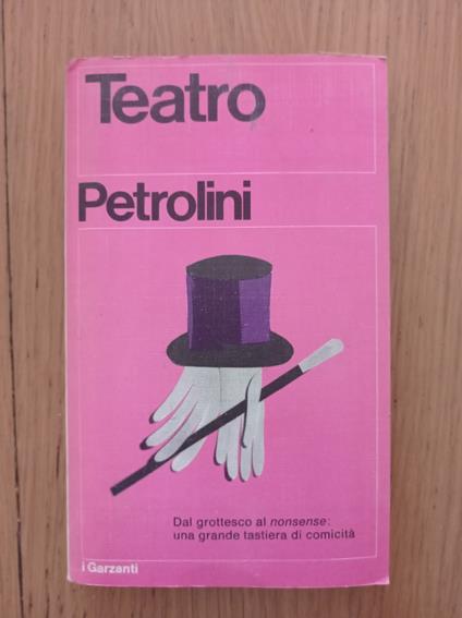 Teatro - Ettore Petrolini - copertina