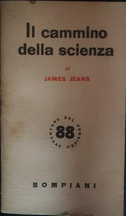 Il cammino della scienza - James Jeans - copertina