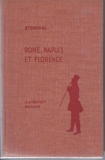 Rome, Naples et Florence - Stendhal - copertina