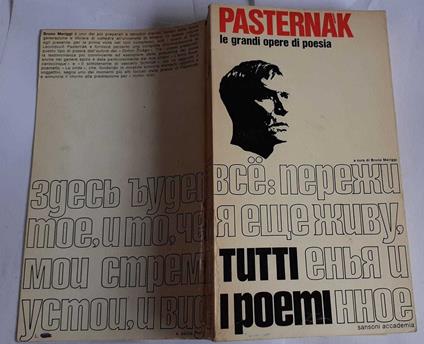 Tutti i poemi - Boris Pasternak - copertina