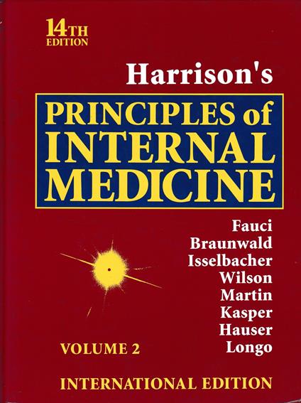Harrison's Principles of Internal Medicine: vol. 2° - copertina