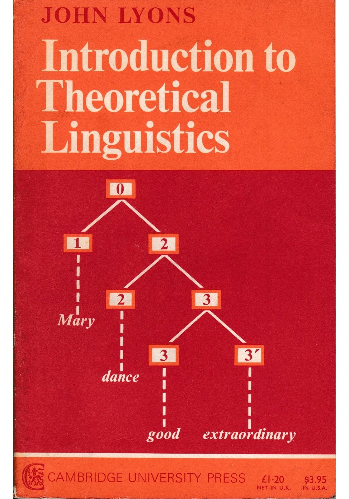 Introduction to Theoretical Linguistics