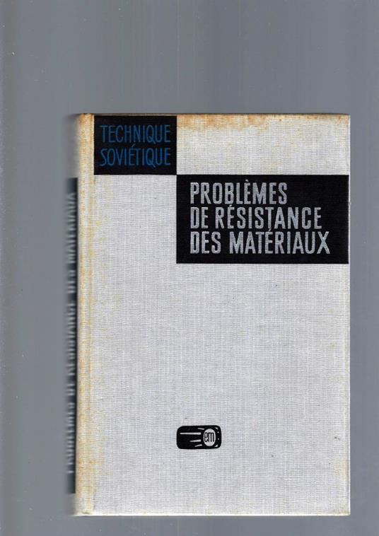 Problemes De Resistance Des Materiaux - copertina